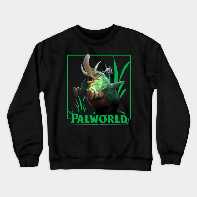 Palworld - Mammorest Crewneck Sweatshirt by wenderinf